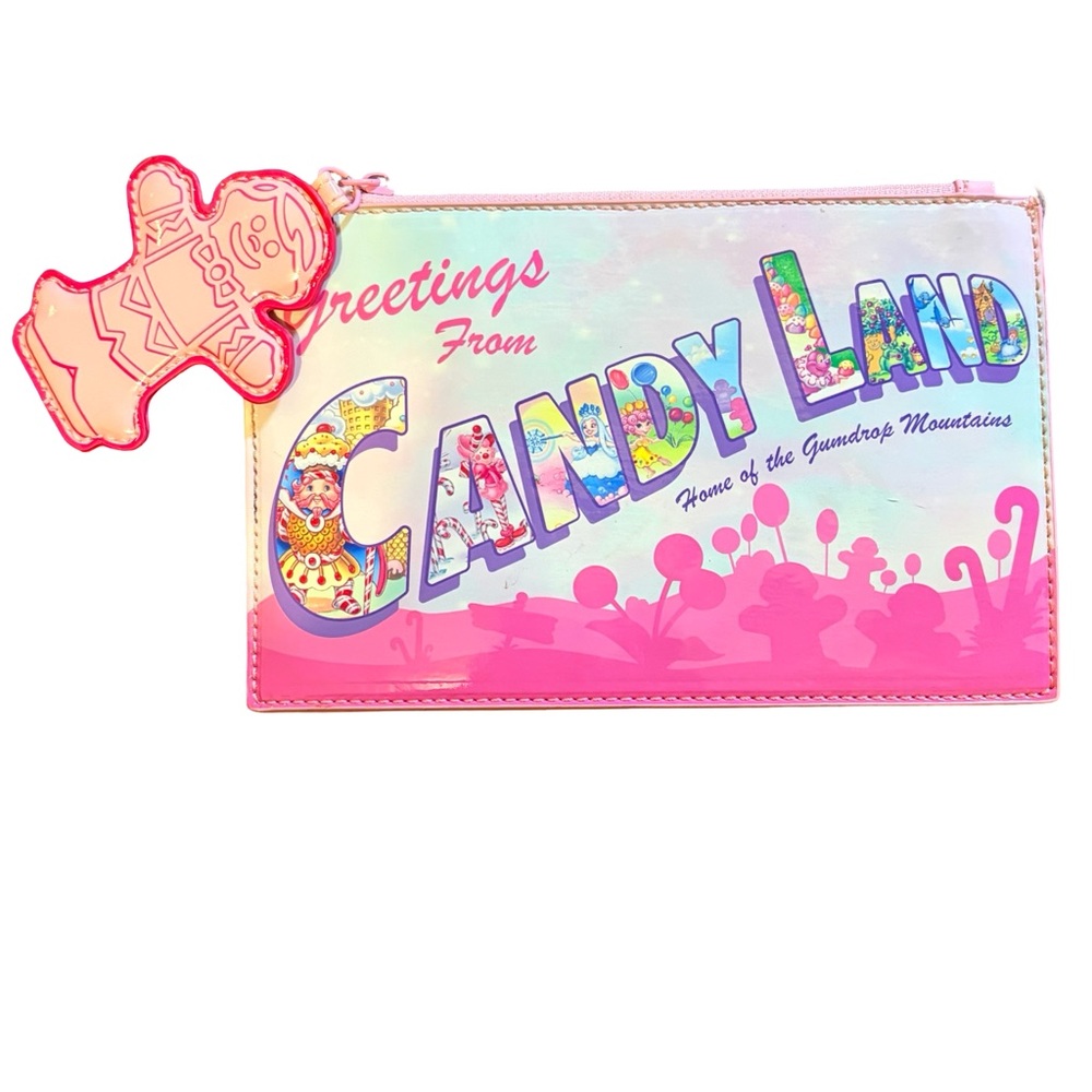 Dolls Kill x Candy Land Pink Pouch Clutch Wallet